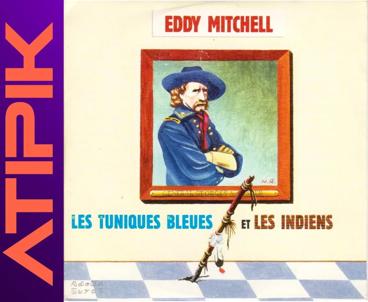 🎵 Rareté : Eddy Mitchell "Les Tuniques Bleues" 28 ans ! CD Promo Hors Commerce !
